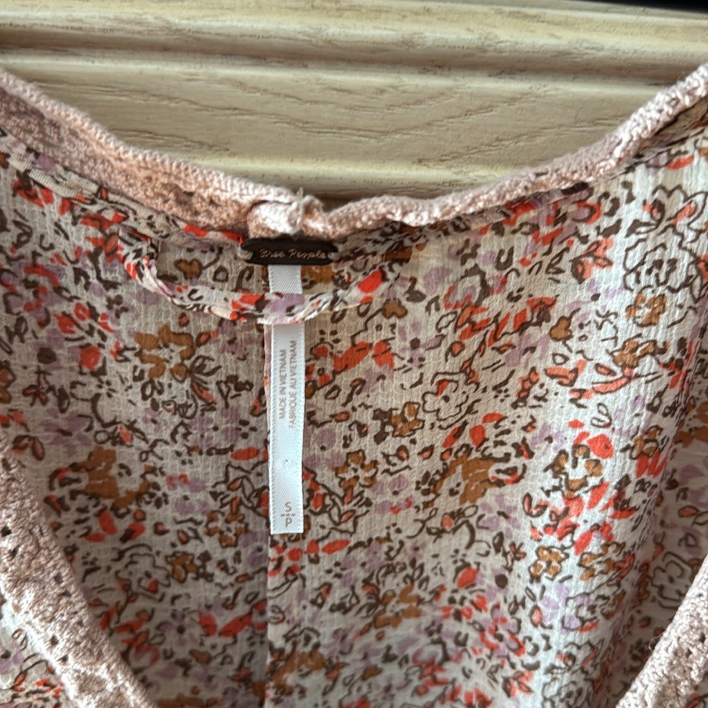 Free People Boho Cardigan Tie Top - Picture 10 of 13